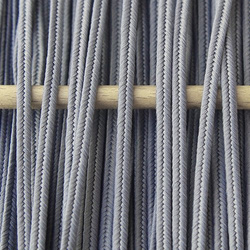 Greek polyester braid 3mm - gray, 1m