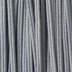 Greek polyester braid 3mm - gray, 1m