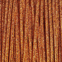 Greek metalized braid 4mm type lurex - copper, 1m