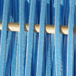 Greek polyester braid 3mm - light blue, 1m