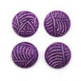 Cabochon CM Classic round 18 mm violet