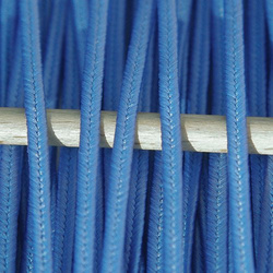 Greek polyester braid 3mm - steel blue, 1m