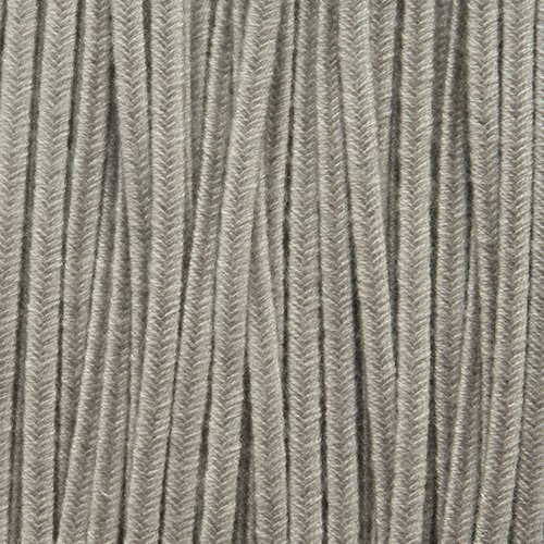 Greek acrylic braid 4mm - gray, 1m