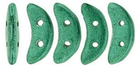 Crescent 3x10mm: ColorTrends: Saturated Metallic Emerald Green, 45 szt.