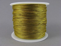 CORD 1mm SHINY GOLD