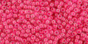 TOHO Round 11/0: TR-11-978 Luminous Neon Pink, 10g