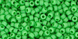 TOHO Round 11/0: TR-11-47F Opaque-Frosted Mint Green, 10g