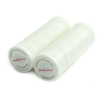 Threads for beading and soutache TYTAN 100, snow white, 200m