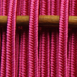 Greek artificial silk (rayon) braid 4mm - pink, 1m