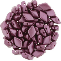 GEMDUO 8x5mm: Pearl Coat - Plum, 36 szt.