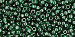 TOHO Round 11/0: TR-11-939 Transparent Green Emerald, 10g