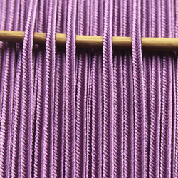 Greek silk braid 4mm - amethyst, 1m