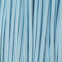 Greek polyester braid 3mm - aquamarine, 1m