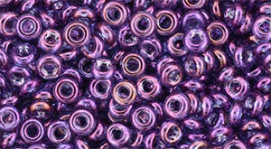 TOHO Demi Round 8/0: TN-08-205 Gold-Lustered Dk Amethyst, 5g