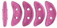 Crescent 3x10mm: ColorTrends: Saturated Metallic Fuchsia, 45 szt.