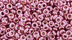 TOHO Demi Round 8/0: TN-08-PF553 PermaFinish - Galvanized Pink Lilac, 5g