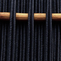 Greek silk braid 4mm - dark navy, 1m