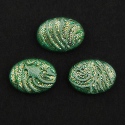 Cabochon CM Classic oval 11x15 green