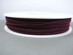 Czech acetate braid - aubergine // Y4622