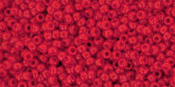 TOHO Round 15/0: TR-15-45 Opaque Pepper Red, 5g