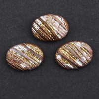 Cabochon CM Classic oval 11x15 light brown