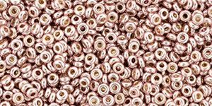 TOHO Demi Round 11/0: TN-11-PF552 PermaFinish - Galvanized Sweet Blush, 5 g