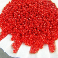 TOHO Round 11/0: TR-11-45A Opaque Cherry, 10g