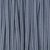 Greek polyester braid 3mm - dark gray, 1m