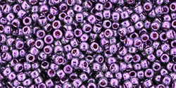 TOHO Round 11/0: TR-11-PF581 PermaFinish - Galvanized Violet, 10g