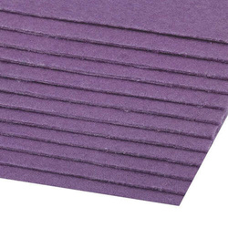 Rigid felt, 20x30 cm sheet, violet, 1 sheet