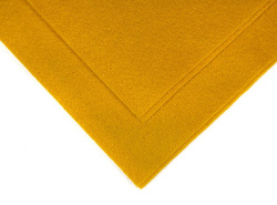 Felt in the sheet 30x40cm - mustard