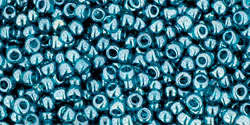 TOHO Round 11/0: TR-11-108BD Transparent-Lustered Teal, 10 g