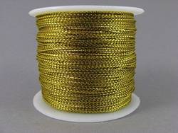 CORD 1mm SHINY GOLD