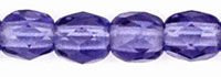 Fire Polish 3mm: Tanzanite, 40 szt.