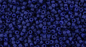 TOHO Round 15/0: TR-15-2607F Semi Glazed - Navy Blue, 5g