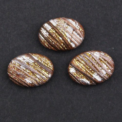 Cabochon CM Classic oval 11x15 light brown