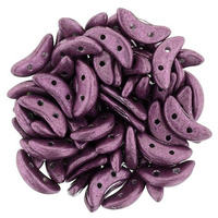 Crescent 3x10mm: ColorTrends: Saturated Metallic Purple, 45 pcs