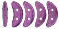 Crescent 3x10mm: ColorTrends: Saturated Metallic Purple, 45 szt.