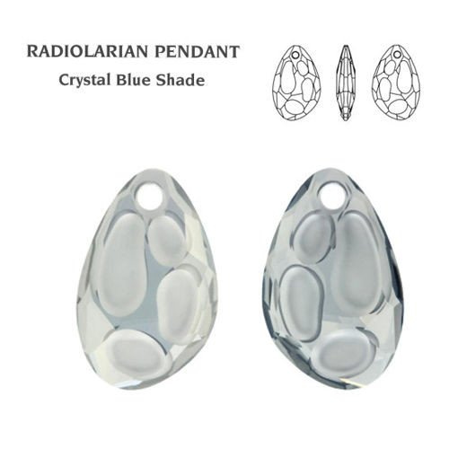 SWAROVSKI Radiolarian 18,0x11,5 mm Crystal Blue Shade