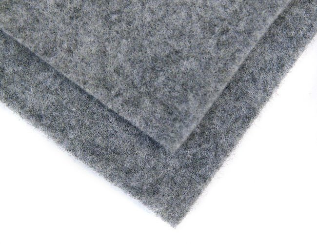 Felt in the sheet 30x40cm - Gray melange