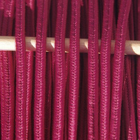 Greek polyester braid 3mm - burgundy, 1m