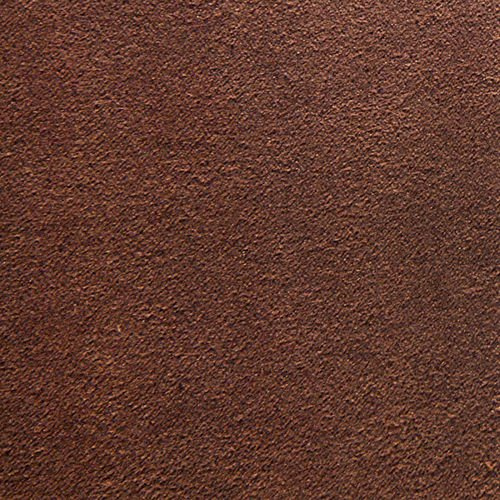 Alcantara / Super suede - dark brown, 17x25cm