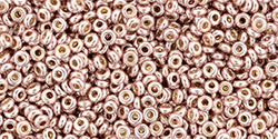 TOHO Demi Round 11/0: TN-11-PF552 PermaFinish - Galvanized Sweet Blush, 5g