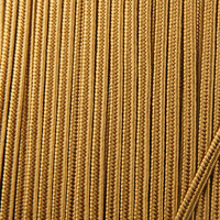 Greek silk braid 4mm - honey, 1m