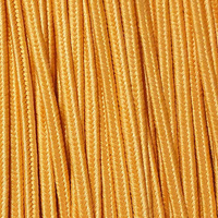 Greek polyester braid 3mm - sunny yellow, 1m