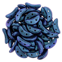 Crescent 3x10mm: Polychrome - Indigo Orchid, 45 szt.