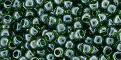 TOHO Round 11/0: TR-11-119 Transparent-Lustered Olivine, 10 g