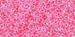 TOHO Demi Round 11/0: TN-11-978 Luminous Neon Pink, 5g