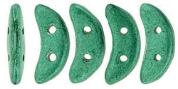 Crescent 3x10mm: ColorTrends: Saturated Metallic Emerald Green, 45 pcs