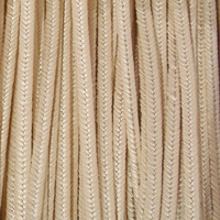 Greek polyester braid 3mm - golden beige, 1m